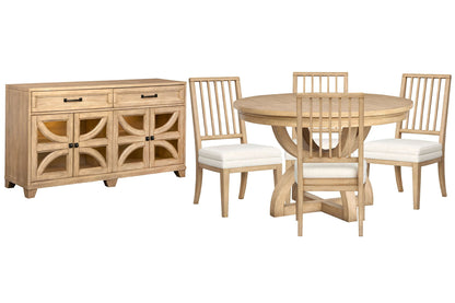 Coventry - Extendable 48" Round Dining Table Set