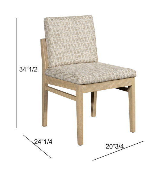Trifecta - Dining Chair (Set of 2) - Driftwood Cerused Oak