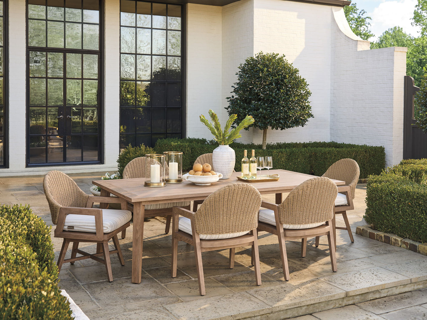 Isle Of Palms - Teak Rectangular Dining Table - Light Brown