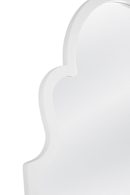 Elberta - Floor Mirror - White