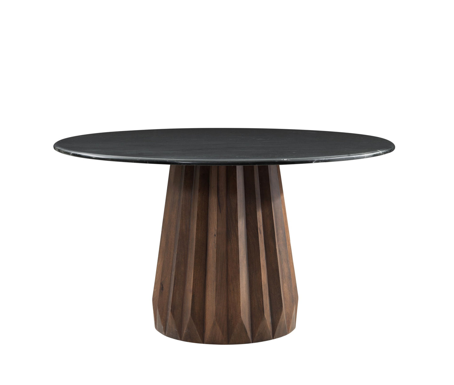 Jennings - Dining Table Top - Natural Black Marble
