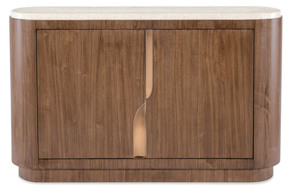 Eleana - Server - Medium Wood / Beige