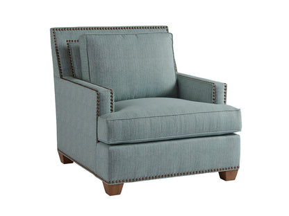 Barclay Butera Upholstery - Morgan Chair - Light Blue
