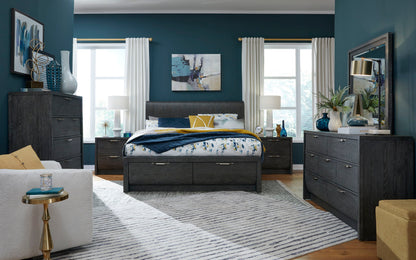 Kinsley - Panel Storage Bed