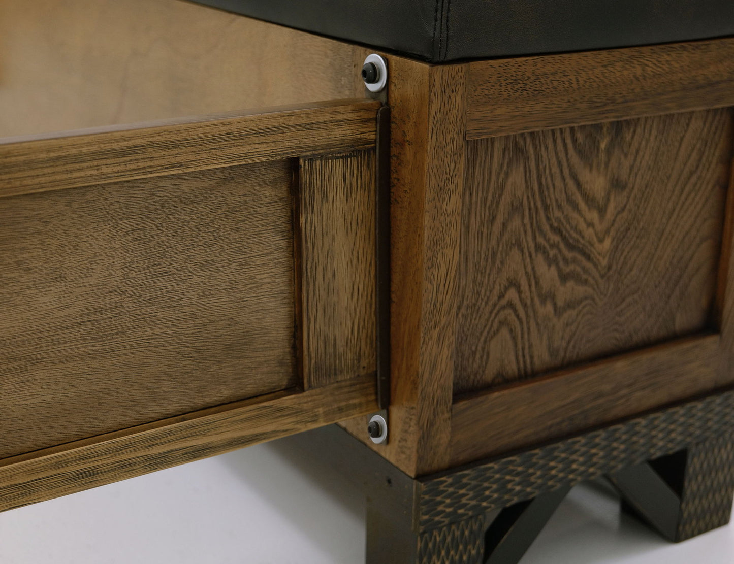 Walnut - Queen Footboard - Chocolate Brown