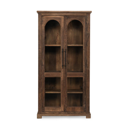 Zion - Reclaimed Wood Tall Cabinet - Natural