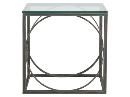 Metal Designs - Ellipse Rectangular End Table
