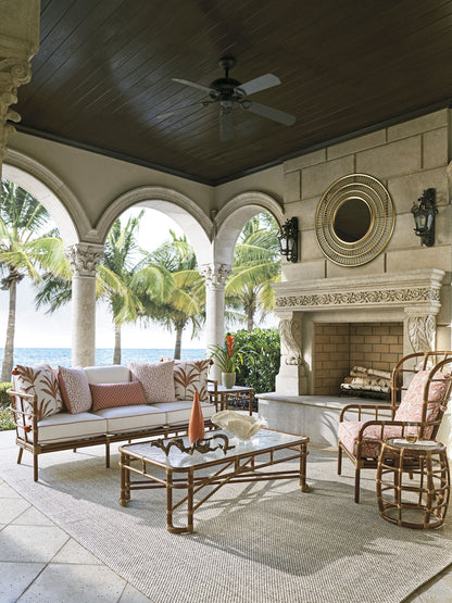 Sandpiper Bay - Sofa - White / Dark Brown