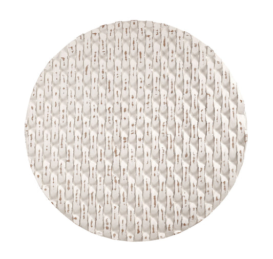 Inaya - Wall Art - Distressed White