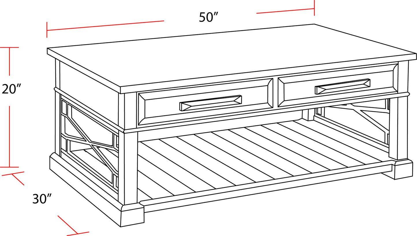 Sundance - Cocktail Table Set