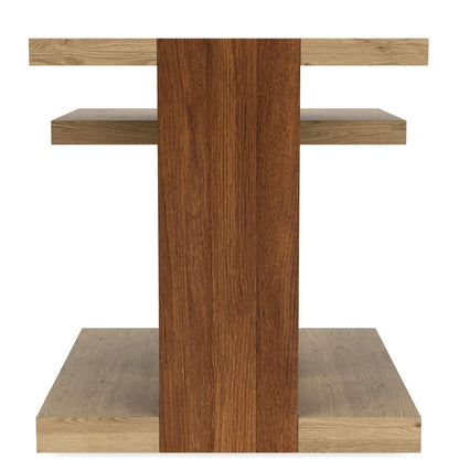 Truett - End Table - Light Brown
