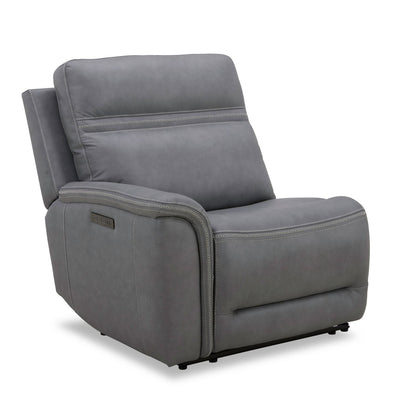 Cooper - L Arm Recliner P3 & ZG - Blue Gray