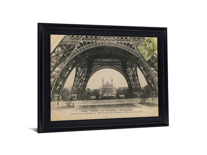 Archway to Paris - 28" x 34" Framed Wall Art - Beige