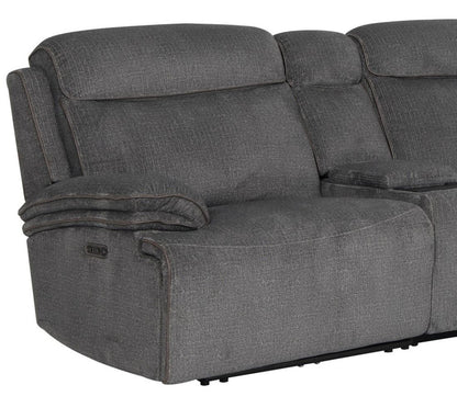 Alpine - Power Left Arm Facing Zero Gravity Recliner P2 - Airy Midnight