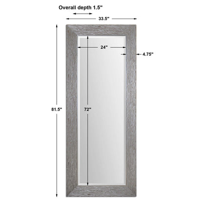 Amadeus - Large Mirror - Silver