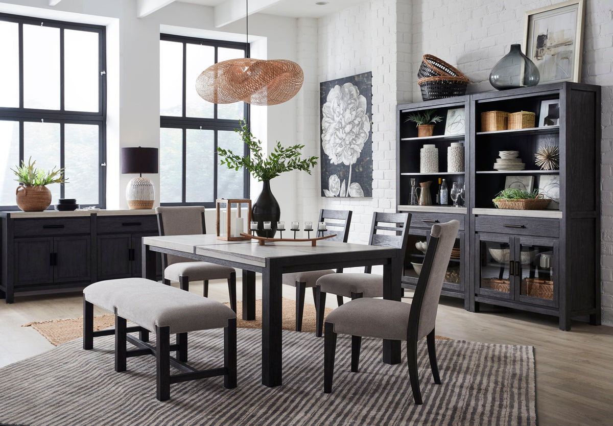 Plum Creek - 10 Piece Rectangular Dining Table Set