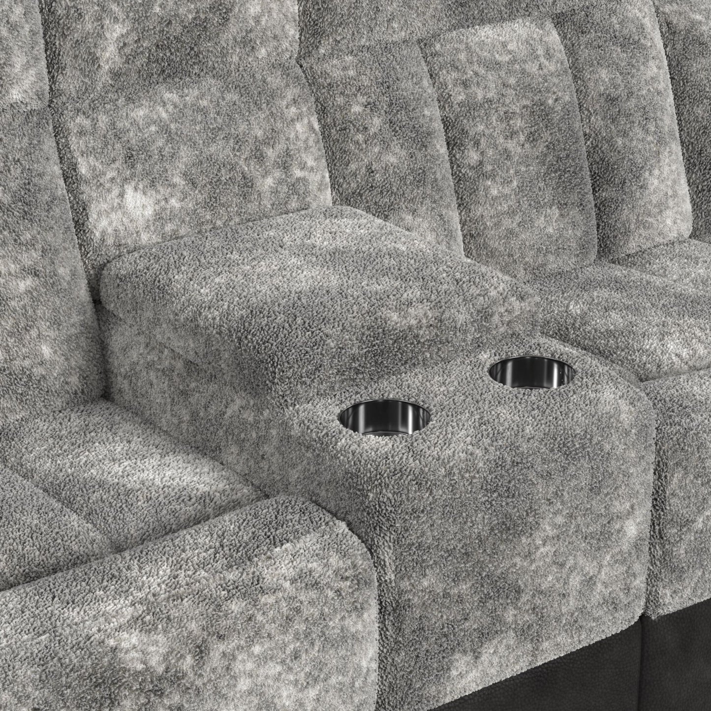 Santorini - LHF Power Motion Recliner - Dillon / Shire Steel