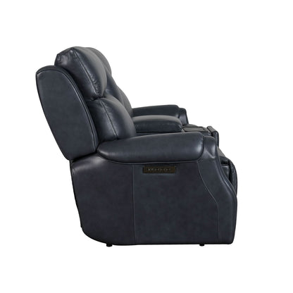 Clinton - Loveseat With Console P3 & ZG - Carmel Slate