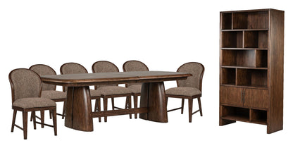 Belville - Extendable Trestle Dining Table Set