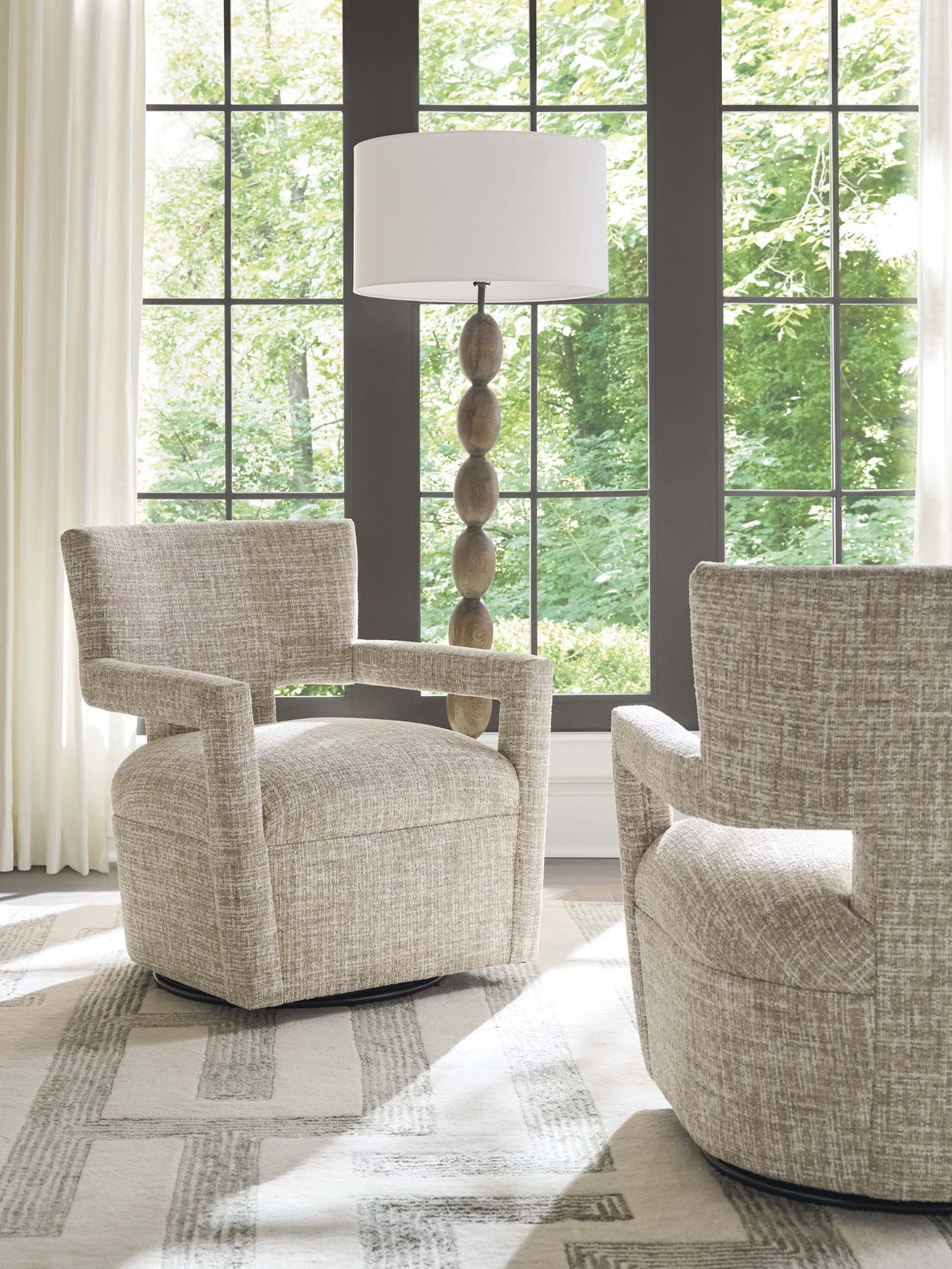 Barclay Butera Upholstery - Woodside Swivel Chair