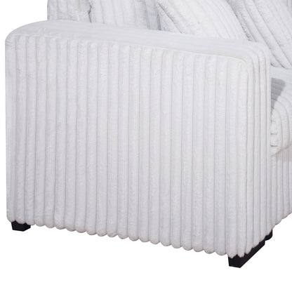 Bliss - LSF Loveseat With Corner - Mist Gray