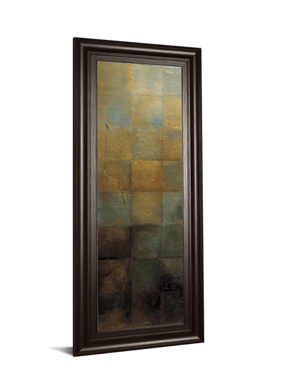 Modra I By Pasion - Framed Print Wall Art - Light Brown