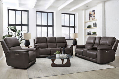Easton - Zero Gravity Power Reclining Tilt Console Loveseat P3