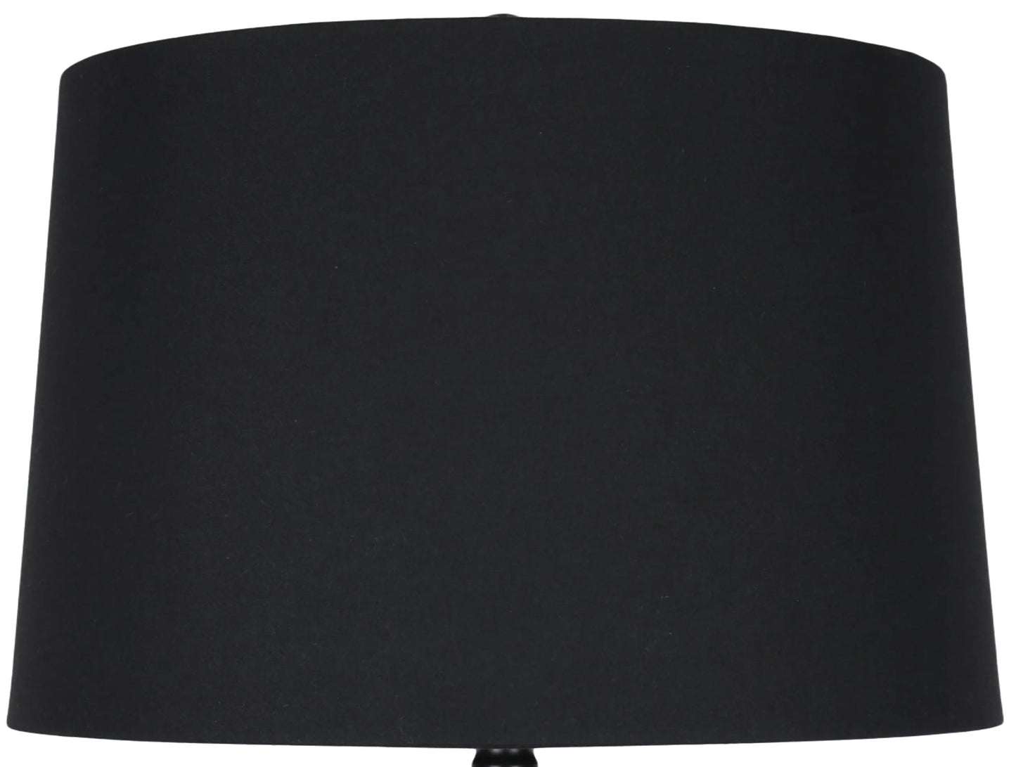 Speckled Glow Art Glass & Crystal Table Lamp (Set of 2) - Black Speckled Amber Art Glass / Clear Crystal
