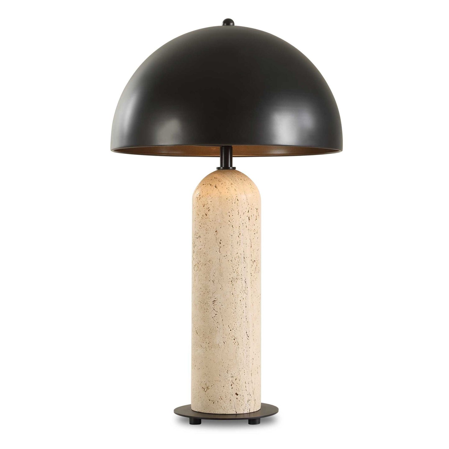 Tanaka - Indoor-Outdoor Table Lamp - Black / Beige