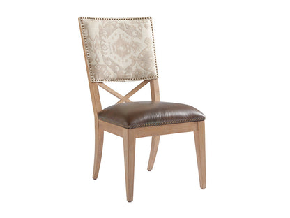 Los Altos - Alderman Upholstered Side Chair - Light Brown