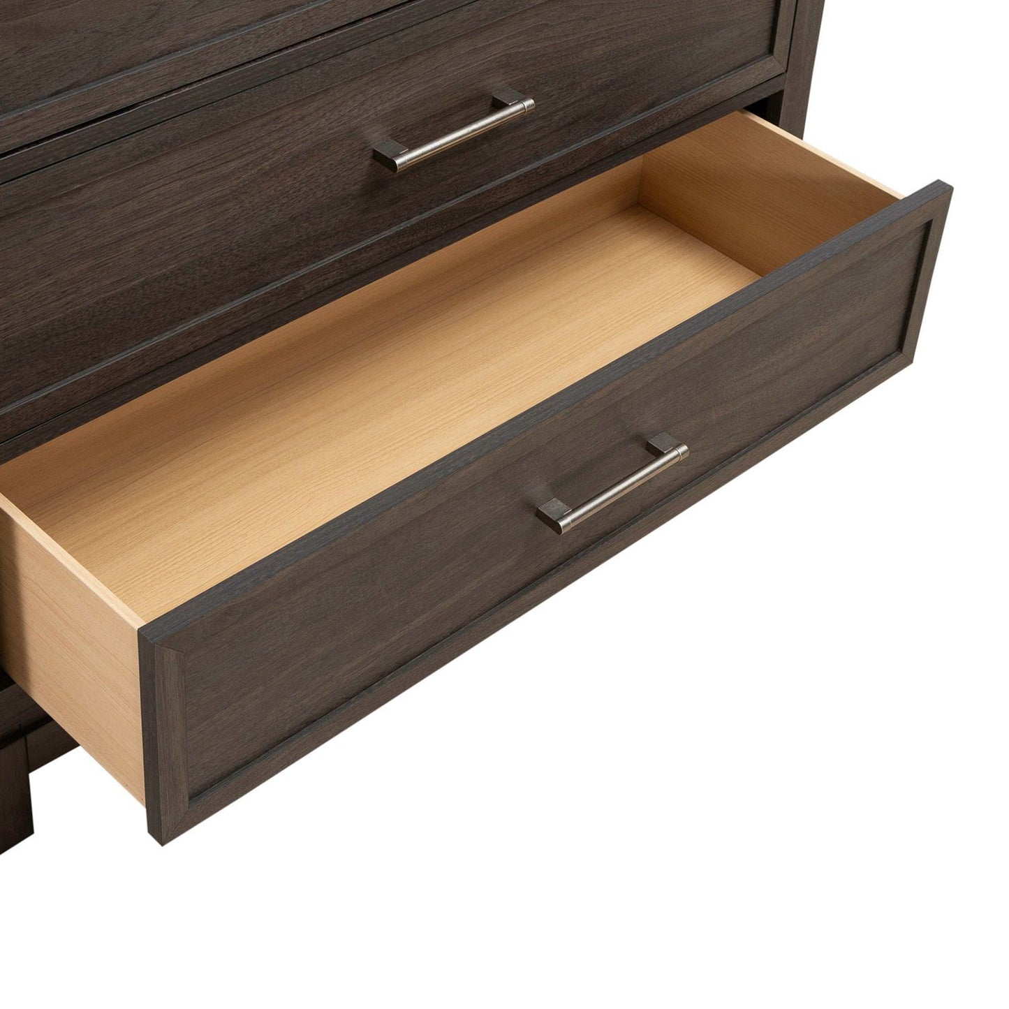Modern Edge - 5 Drawer Chest - Caffe