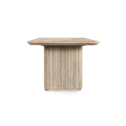 Vander - Oak Wood 84" Dining Table