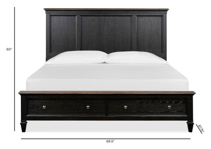 Surrey - Panel Storage Bedroom Set