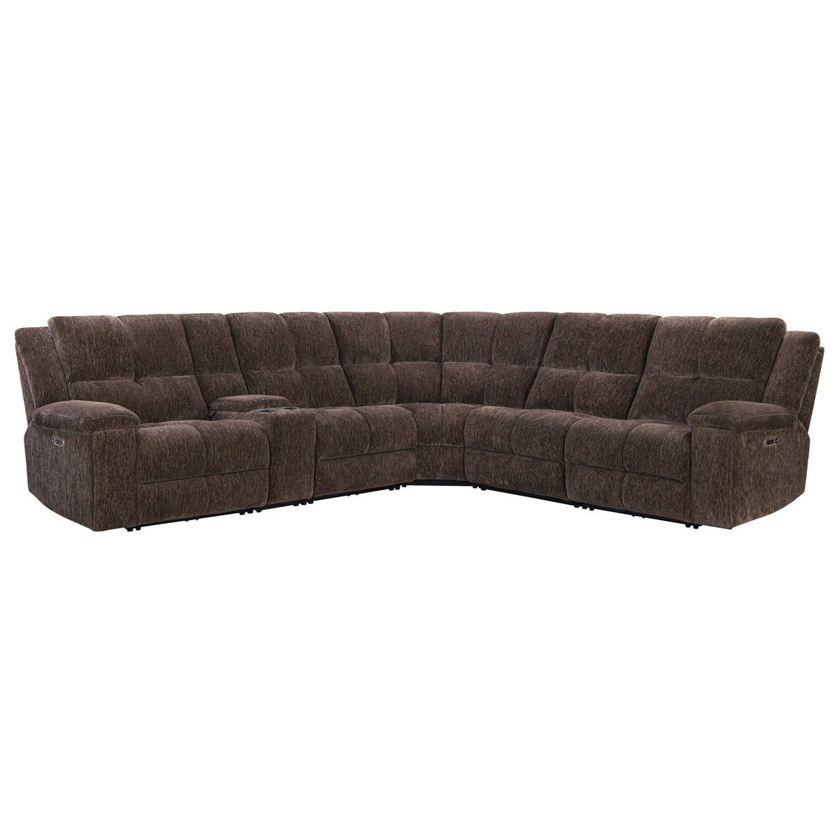 Bronco - Power Right Arm Facing Zero Gravity Recliner P2 - Plush Umber