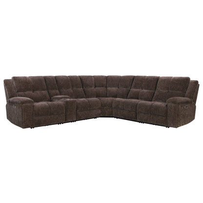 Bronco - Power Right Arm Facing Zero Gravity Recliner P2 - Plush Umber