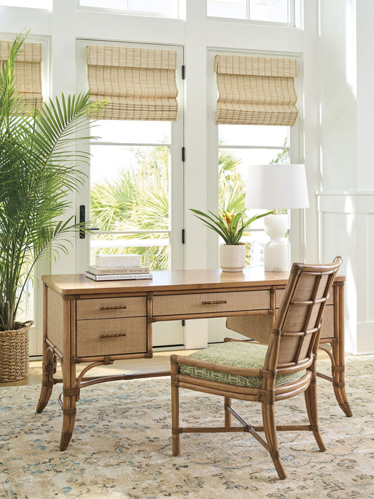 Key Biscayne - Sunny Isles Writing Desk - Light Brown