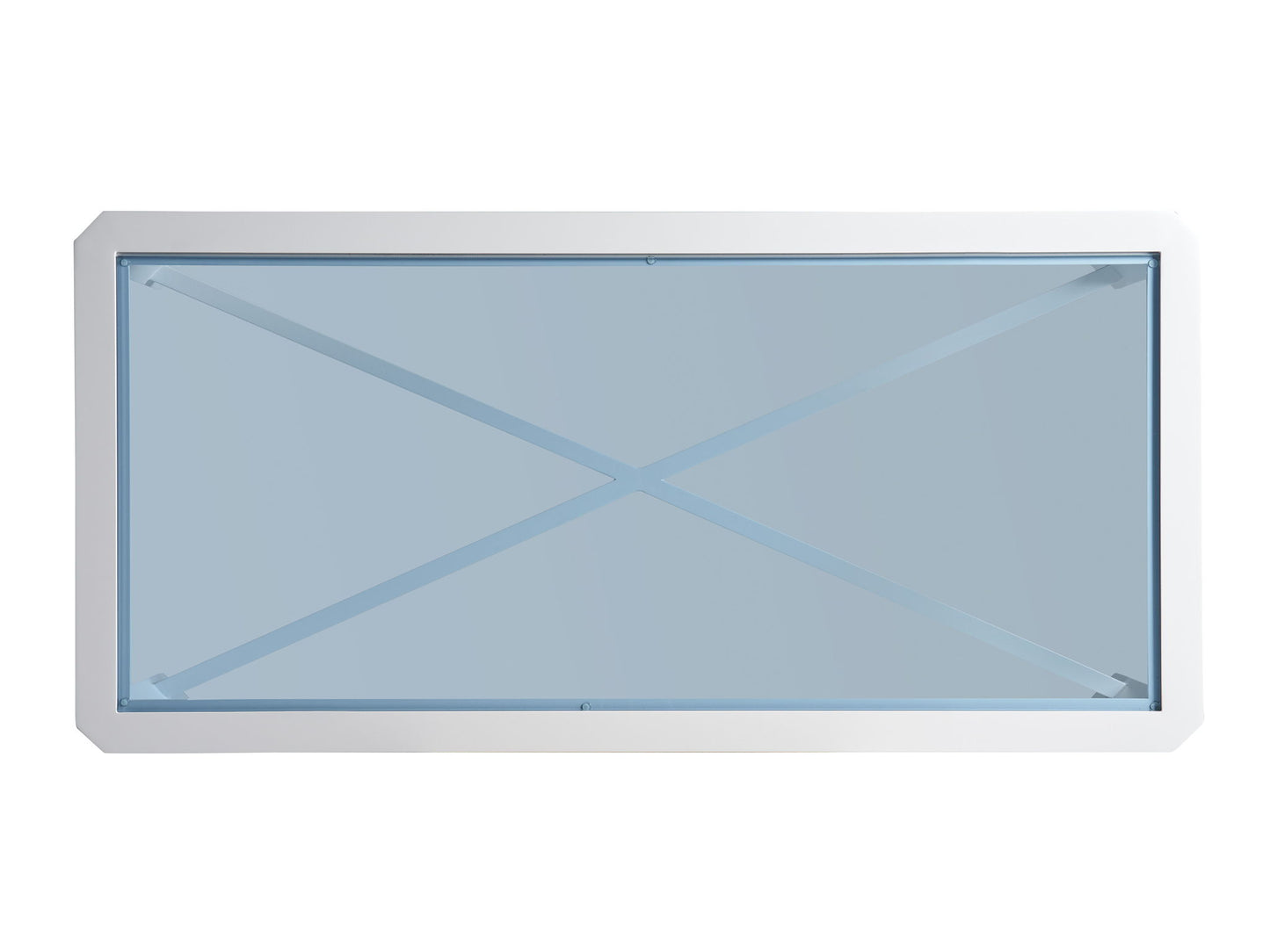 Ocean Breeze Promenade - Rectangular Cocktail Table - White