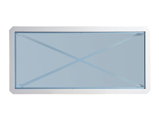 Ocean Breeze Promenade - Rectangular Cocktail Table - White
