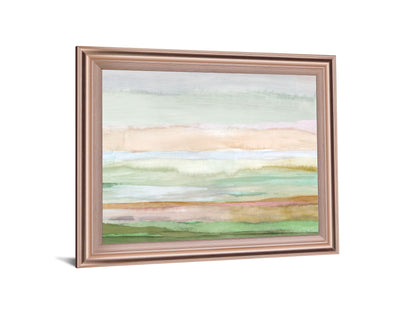 Whispering Pastures - 28" x 34" Framed Wall Art - Green