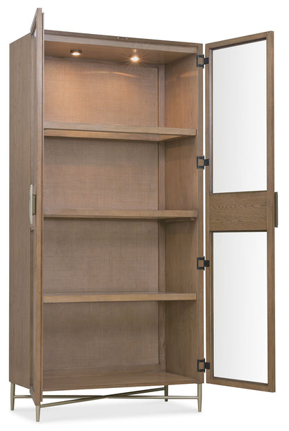 Sonnet - Display Cabinet - Dark Gray