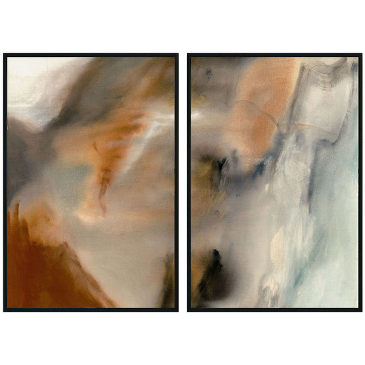 Podent - 48" x 72" Painting By Buddy Whitlock - Black