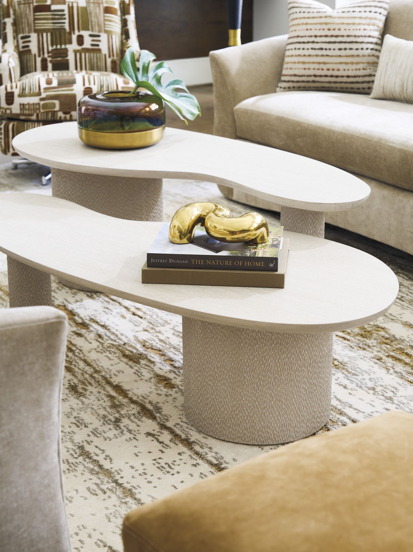 Copacabana - Linea Nested Cocktail Tables - White