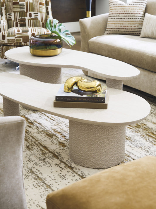 Copacabana - Linea Nested Cocktail Tables - White
