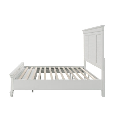 Jamestown - 6/0 Western King Storage Bed Rails - White