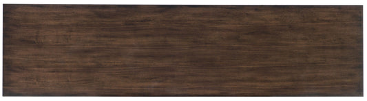 Melange - Alpine 4-Door Credenza - Dark Brown