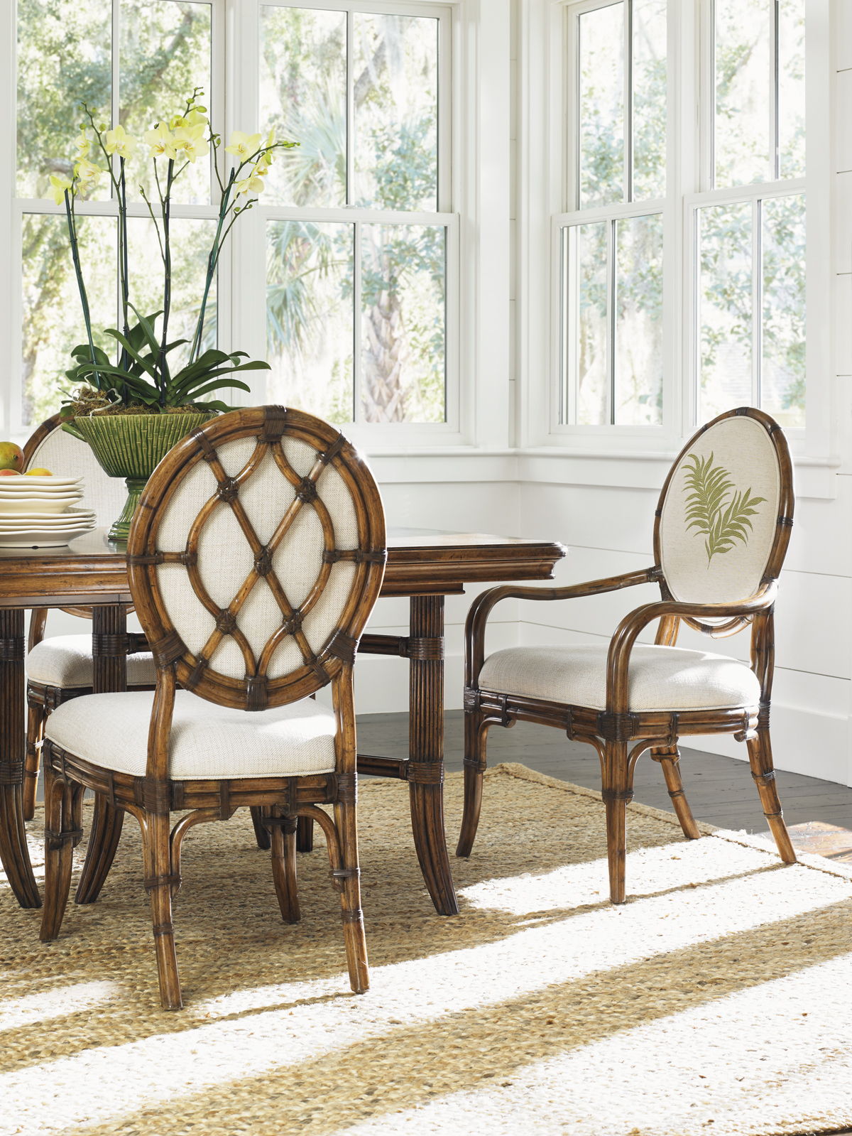 Bali Hai - Gulfstream Oval Back Arm Chair