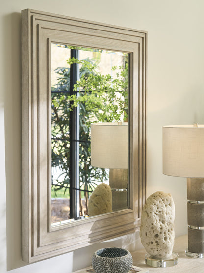 Copacabana - Solara Rectangular Mirror - White