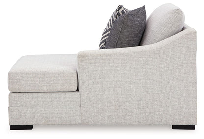 Koralynn - Raf Corner Chaise - Stone