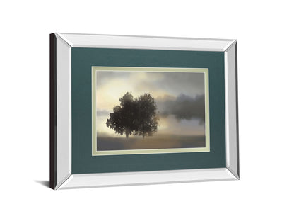 Misty Morning By Nan - Framed Print Wall Art - Dark Gray