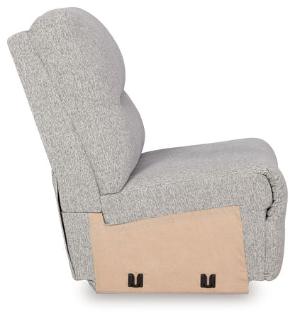 Acklen Place - Armless Chair - Pewter